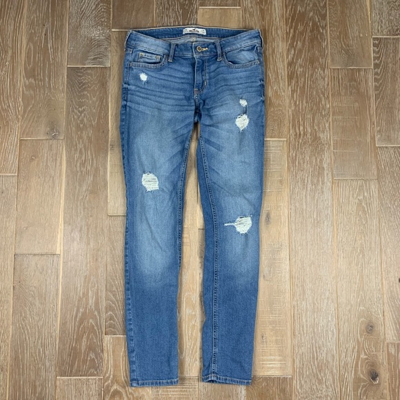 Hollister Denim - Hollister Distressed Straight Leg Jeans